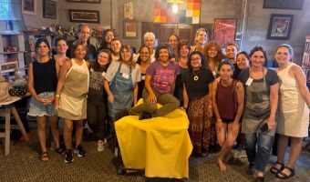 AMPLIA PARTICIPACIN EN EL TALLER DE MODELADO